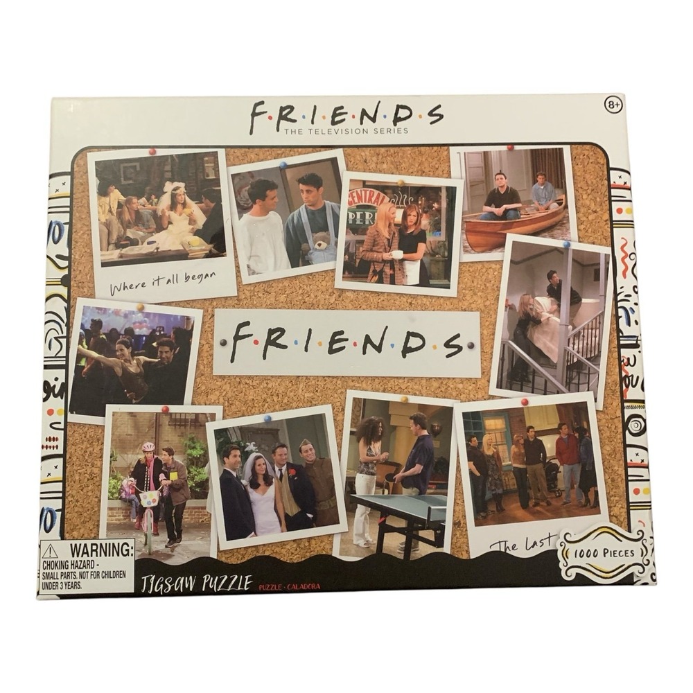 Paladone‎ Friends TV Show Jigsaw Puzzle 1000pc Multi Polaroid 90s Nostalgia New